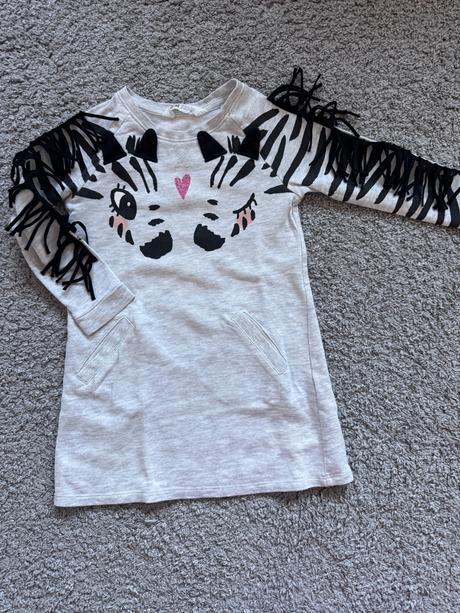 Mikina predĺžená h&m 98/104, h&m,98