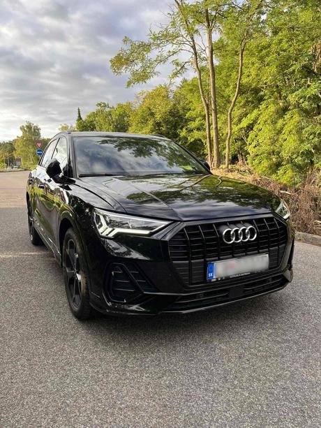 Audi q3 35 2.0 tdi q3 s tronic, čierne, diesel, audi