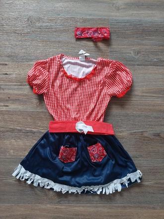 Kovbojka / šerifka komplet kostým veľ.104-116, 