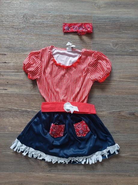 Kovbojka / šerifka komplet kostým veľ.104-116, 