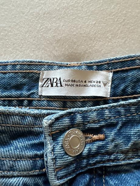 Riflové cargo šortky, zara,36