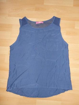 Damske letne modre tricko, m