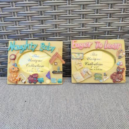 Rámiky na fotky malé detské nové,