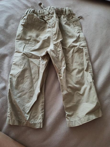 Letné vyhrnovacie nohavice, h&m,86