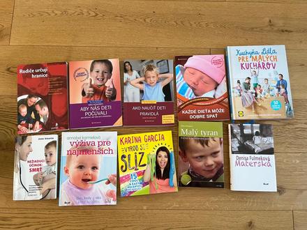 Knihy pre mamicky a deti 9 ks,