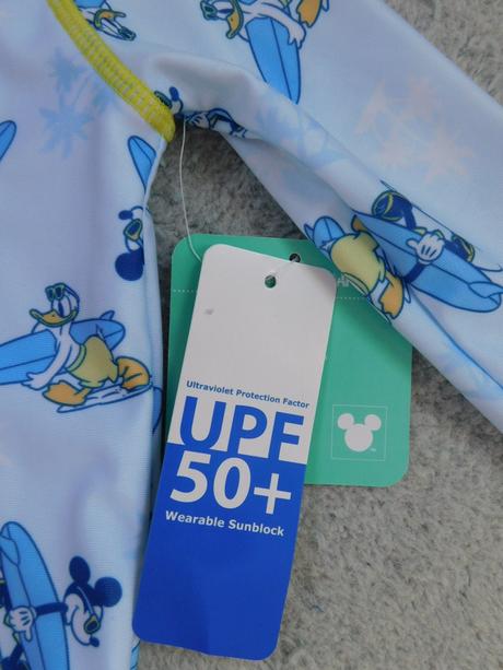 Ochranný overal do vody disney baby, uv 50+, disney,68