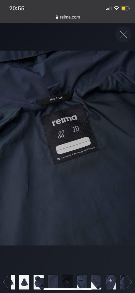 Reima prechodná vetrovka 110/116/122, reima,110