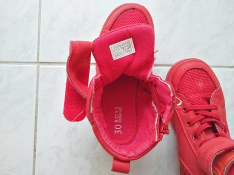 Detské tenisky  vysoké, reserved,30