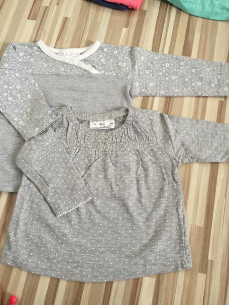 2x tričko s dlhým rukávom , kik,68