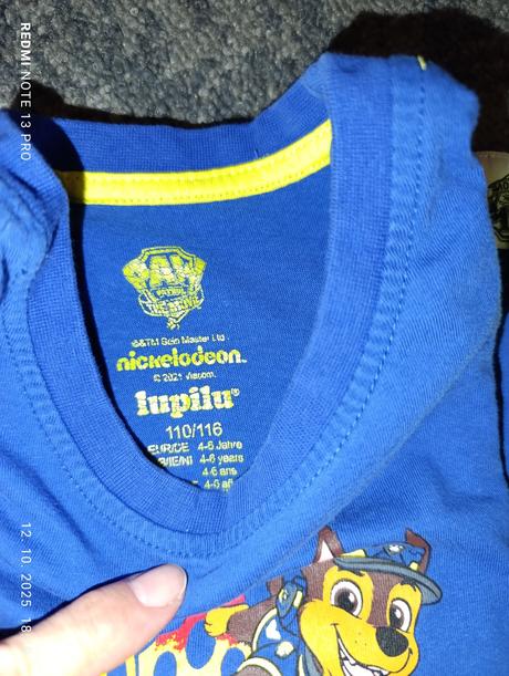 Chlapčenské letné pyžamká, nickelodeon,110