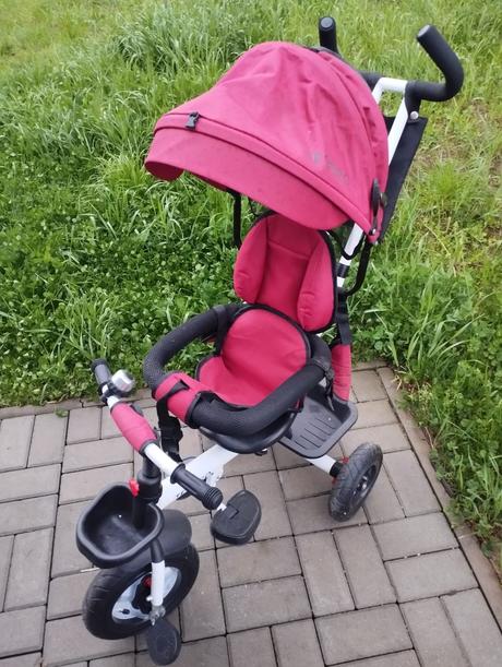 Detská otočná trojkolka tesoro, 