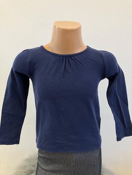 Dievčenské tričko tmavomodré h&m (2-4 r.), h&m,98