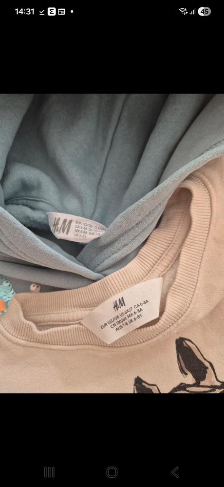 Oblecenie hm, 122–134