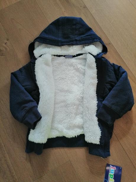 Zateplená mikina, lupilu,98