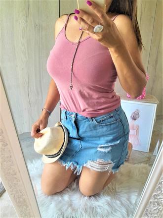 Top s nastaviteľnými ramienkami-s/m, s