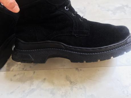 Kožené teplé kanady s kožušinou, 42