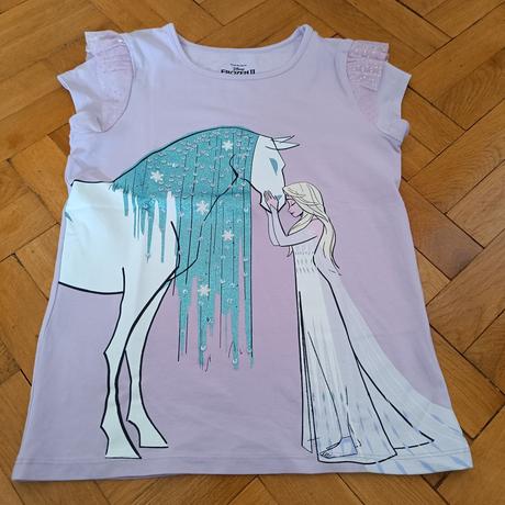 Tričko frozen, c&a,134