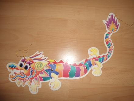 Papierovy - skladaci drak,