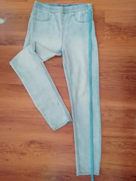 Nohavice riflové-legíny, veľkosť 134, f&f,134