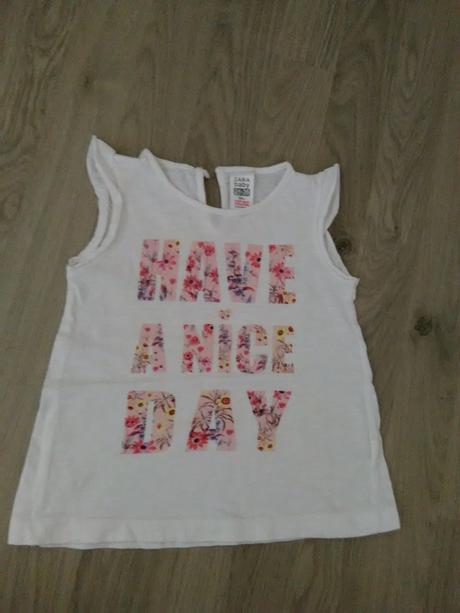 Dievčenské tričko zara, zara,92