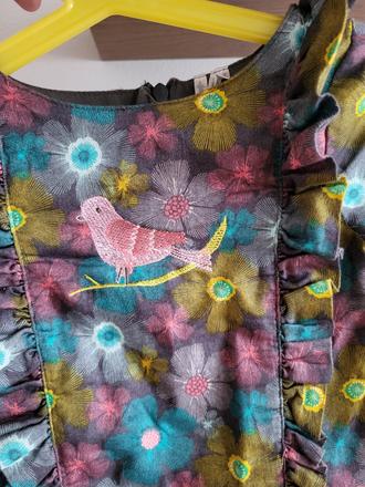 Bavlnene saty vtacik, 92