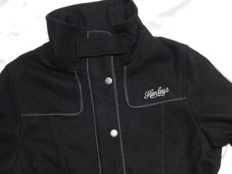 Damsky trendy vlneny kabatik, 38