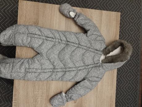 Detský overal na zimu 6-9 mesiacov, 74