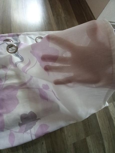 Priehľadné závesy na krúžkoch, 