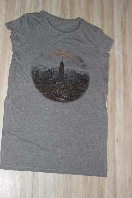 Dlhšie tričko, c&a,158