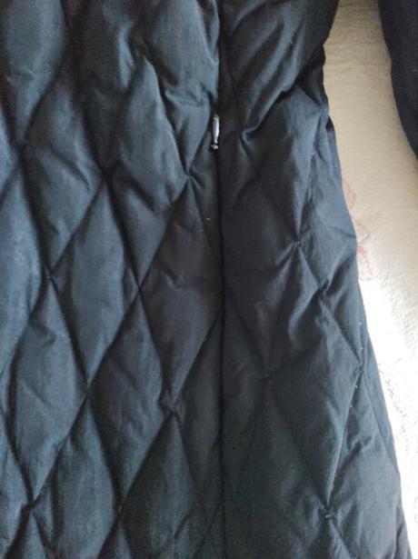 Vetrovka - páperovka s pravou kožušinou, xs