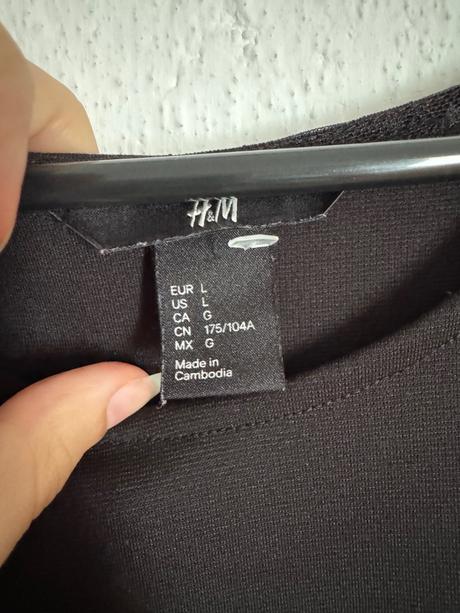 Letné šaty, h&m,l