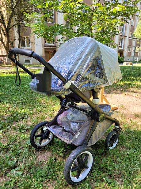 Kočík bugaboo fox 2 mineral taup s príslušenstvom, bugaboo,bugaboo fox 2