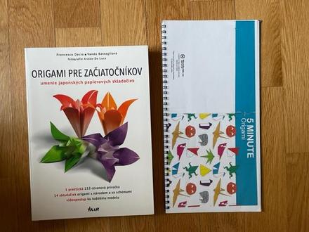 Knihy origami,