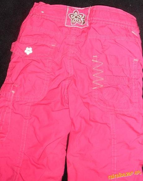 Kapsáčové podšité nohavice, dopodopo,98