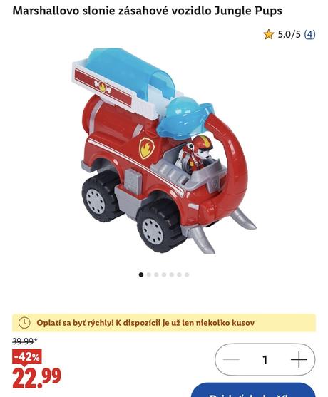 Auto paw patrol marshall, 