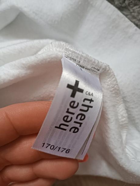 Biela mikina c&a 170/176, c&a,170