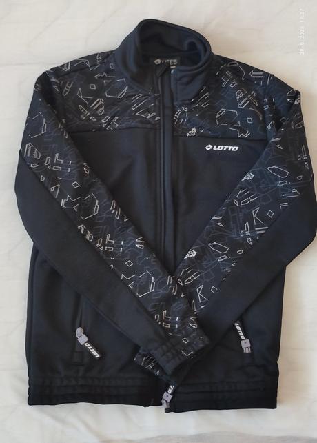 Čierna mikina lotto, lotto,158