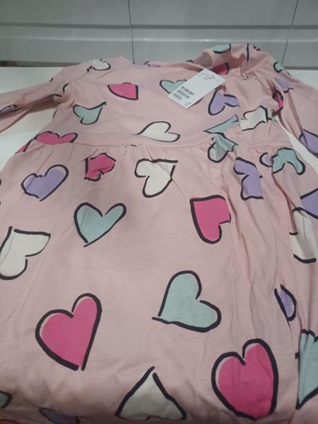 Šatky nové nenosené hm, h&m,140