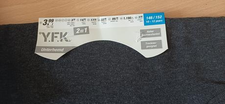 Nenosené slipy a tričká, c&a,158