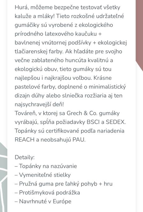 Gumáky grench & co - stone, 23