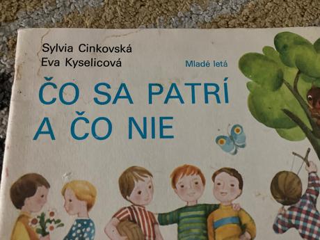 Čo sa patrí a čo nie-prvé vyd.1986, 