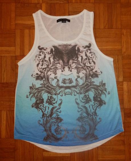 Tielko s obrázkom, gate,s