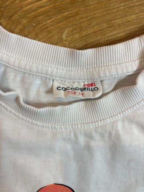 Krásne ziarive tričko s potlačou, coccodrillo,152