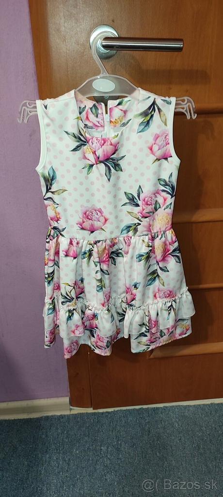 Spoločenské šaty veľ.128, 128