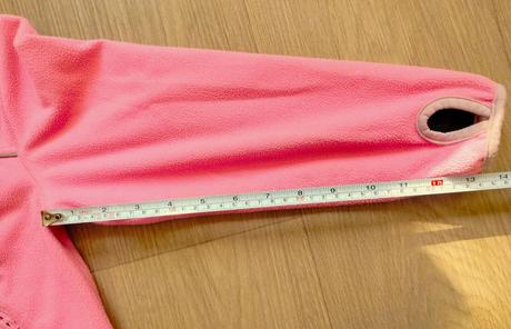 Podšitá flísová bundička, h&m,122