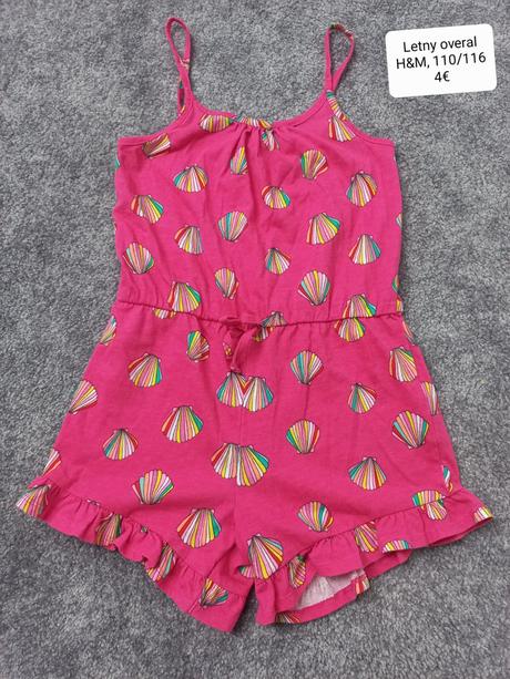 Letny overal h&m, 110/116, h&m,110