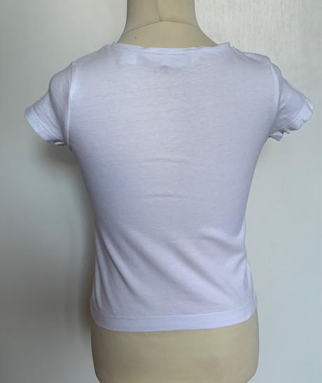 H&m biele tričko anna a elsa (frozen), h&m,98