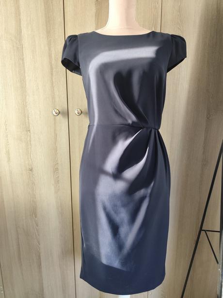 Modré šaty, next,36