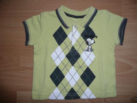 Tričko so snoopym, h&m,68