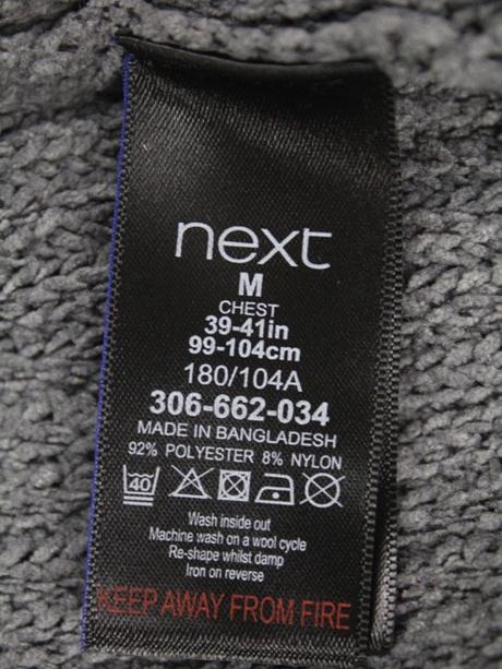 -teplý pletený pulóver next veľ. m, next,m